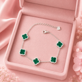 Pulsera Trebol con Cirnconía