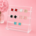 Aretes Trébol Medianos
