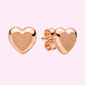 Aretes Rose Corazón