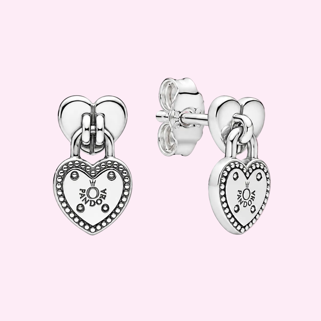 Aretes Candados De Amor